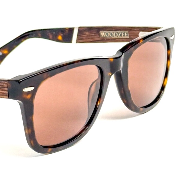 Woodzee Avalon Acetate & Wood Sunglasses – OG Tortoise & Brown Lens – EUC 🕶️🌿 - Picture 2 of 7